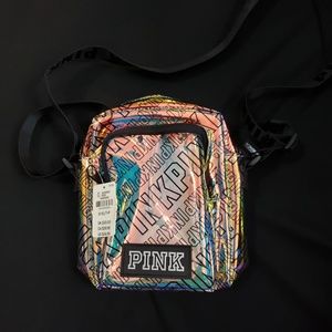 NWT VS PINK Crossbody Bag - Iridescent